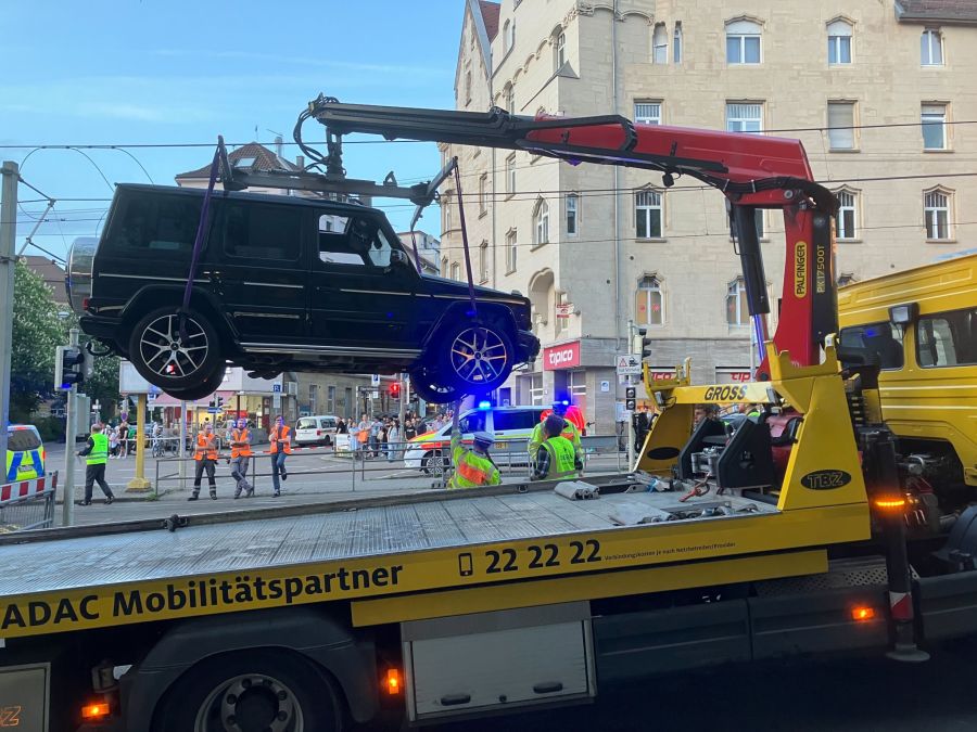 Unfall Stuttgart