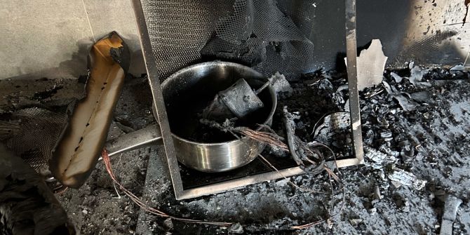 Küchenbrand in Altstätten
