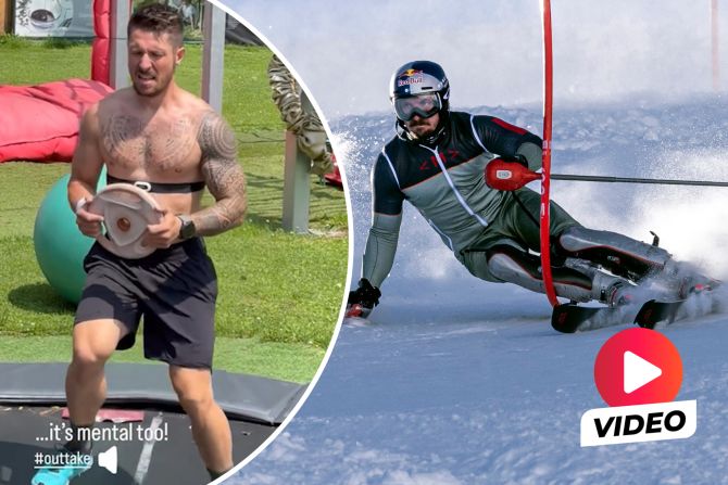 Marcel Hirscher Comeback Training
