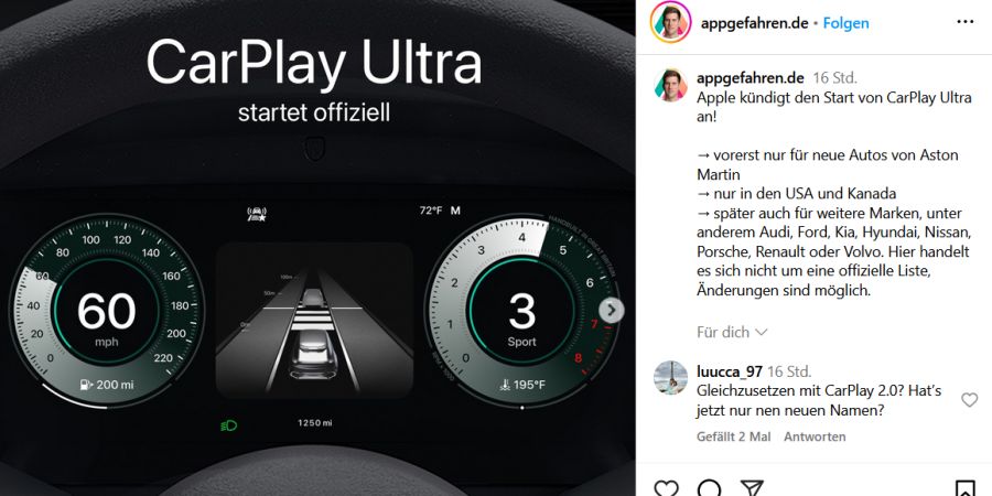carplay ultra