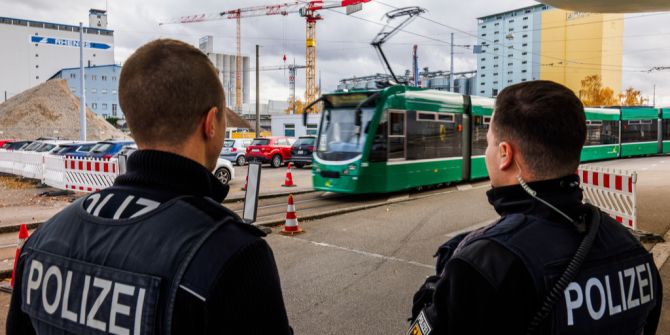 Basel Tramverkehr Grenzkontrollen