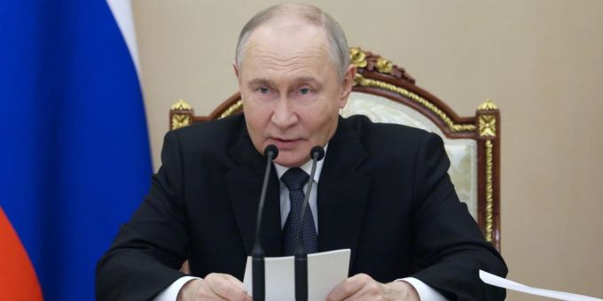 Putin glaubt trotz Ukraine-Kriegs an Versöhnung mit Nachbarn. putin
