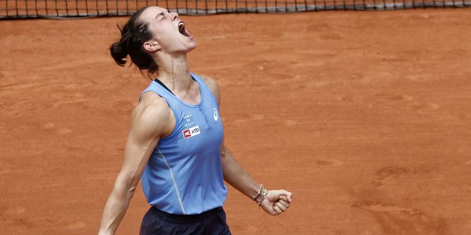 Loïs Boisson steht im Viertelfinal der French Open. French Open Loïs Boisson
