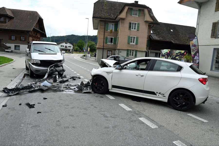 Kollision in Ettiswil