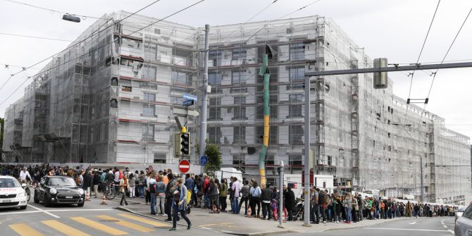 Schlange Wohnung