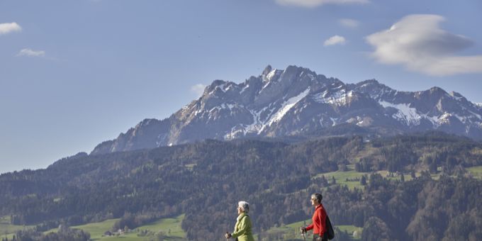 Kriens plant eine massive Ausweitung des Busangebots ab Dezember 2026 - auch wie hier zu sehen ist, über den Sonnenberg. Sonnenberg