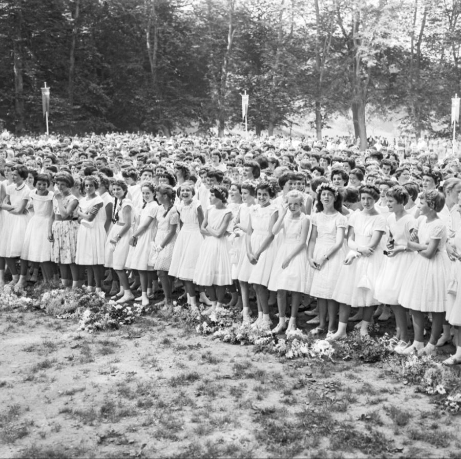 Der Brauch besteht bereits seit Jahrhunderten. (Archivbild, 1959)