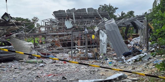 Illegale Feuerwerksfabrik