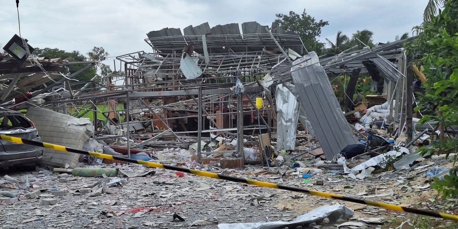 Illegale Feuerwerksfabrik