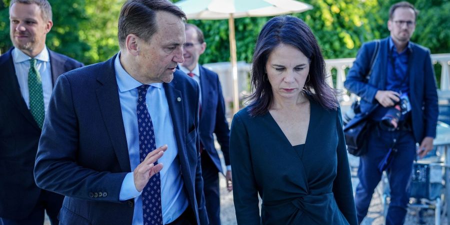 Bundesaussenministerin Annalena Baerbock beim Treffen der Aussenministerinnen und Aussenminister des Ostseerats.