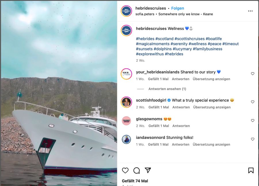 Instagram hebridecruises