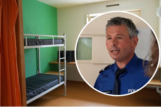 Die Insassen sitzen die Untersuchungshaft im Gefängnis Bazenheid in Einzel- oder Doppelzellen ab. - lin