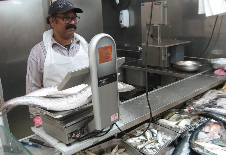 Von Barrakuda bis Bonito: Die Fischtheke an der Quellenstrasse.