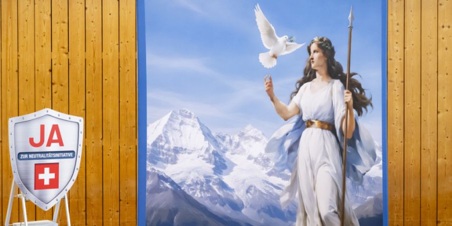 Die Neutralität hat in der Schweiz eine lange Tradition. Eine Minderheit in der Bevölkerung will sie nun sogar in der Bundesverfassung festschreiben. (Archivbild)