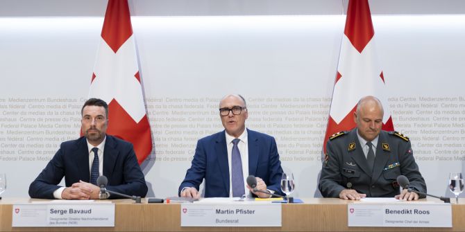 NDB Armee Bundesrat Pfister