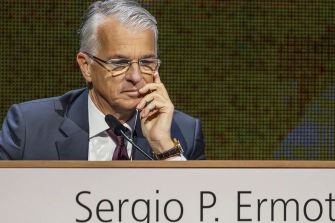 Sergio Ermotti CEO UBS