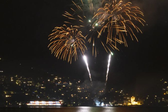 August Feuerwerk Thun