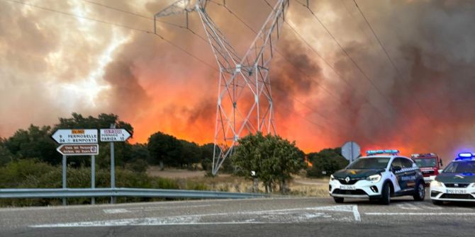 Waldbrand Spanien