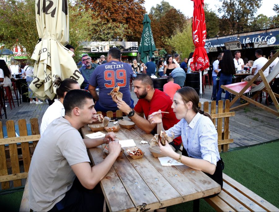 Die Auswahl auf solchen Festivals ist riesig – Taste Match soll Abhilfe schaffen.