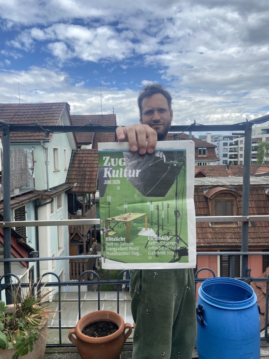 Mit dieser satirischen Initiative macht der Zuger Severin Hofer auf die Wohnkrise im Kanton aufmerksam.
