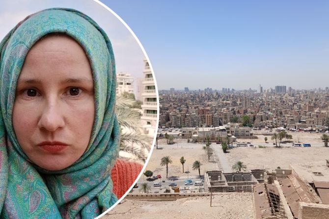 Der Blick von der Zitadelle aus über Kairo.