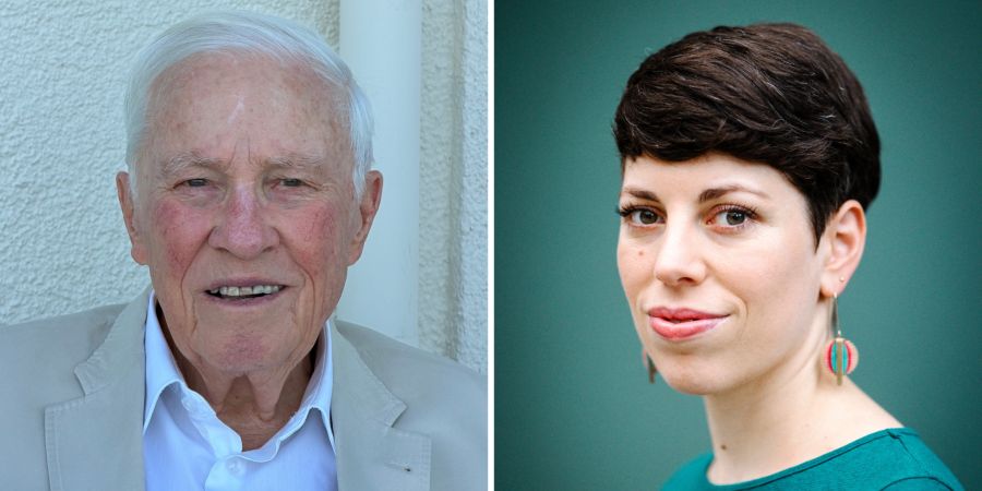 Schreiben auf Nau.ch künftig Kolumnen: Christoph Blocher und Lisa Mazzone.