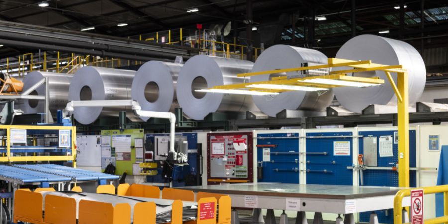 Vor allem in der Industrie ist der sekundäre Sektor geschrumpft. (Archivbild)
