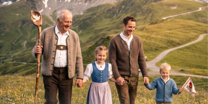 SVP Kanton Zürich Lederhosen