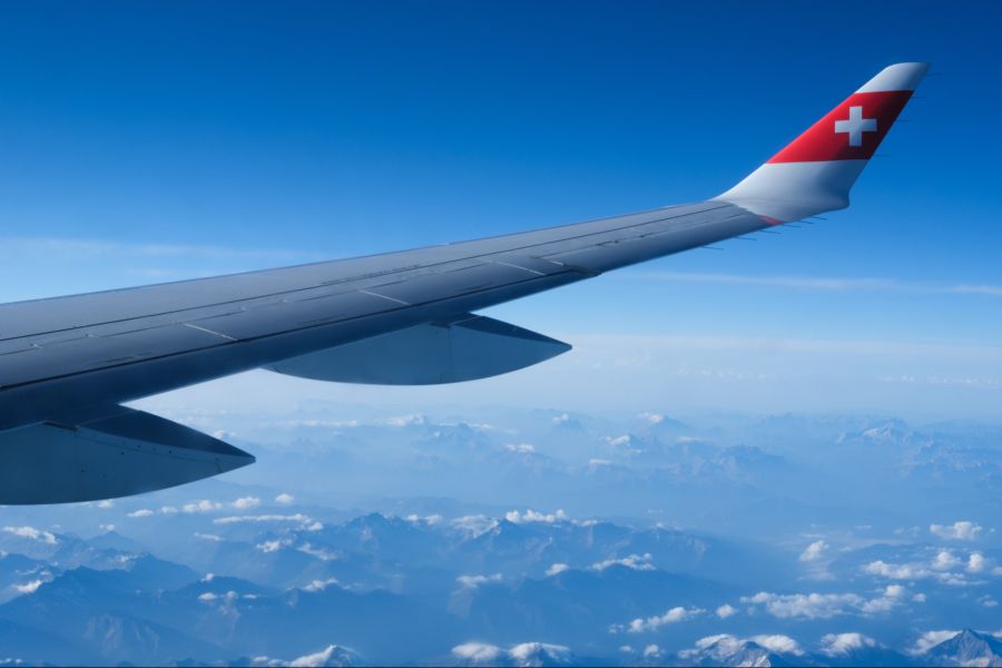 Ferien Flugzeug