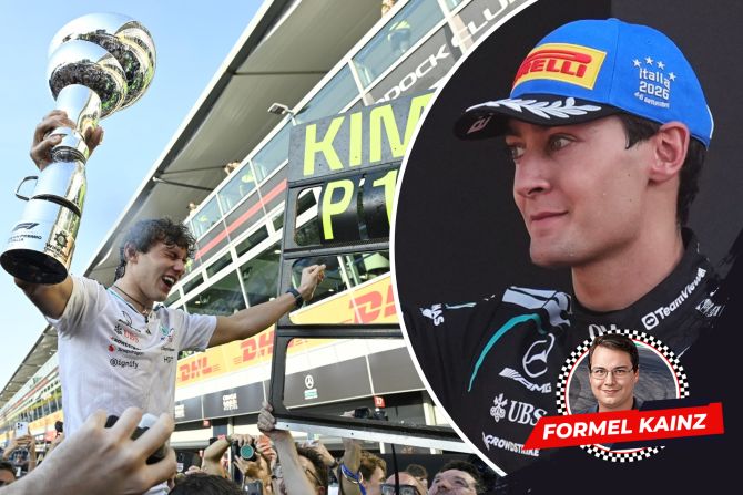 Russell Antonelli Formel 1
