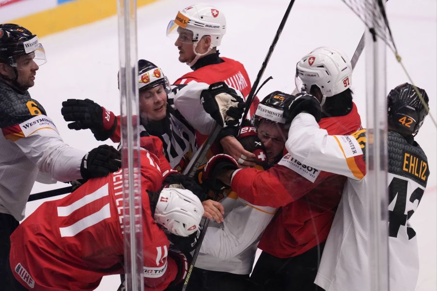 Schweiz Deutschland Eishockey-WM