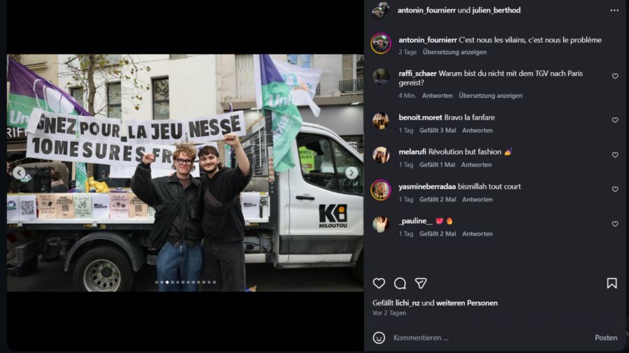Juso Proteste Frankreich