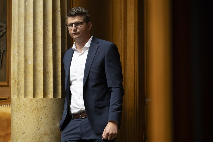 «Als Vater würde ich meinen Sohn selbstverständlich gerne häufiger bei mir haben», sagt SVP-Nationalrat Mike Egger.