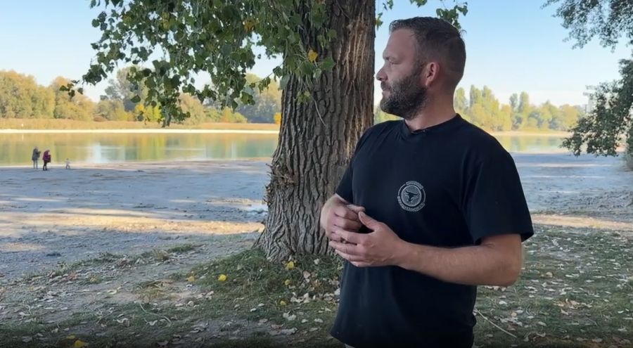 «Ich habe den Rhein noch nie so tief gesehen», sagt Murer.