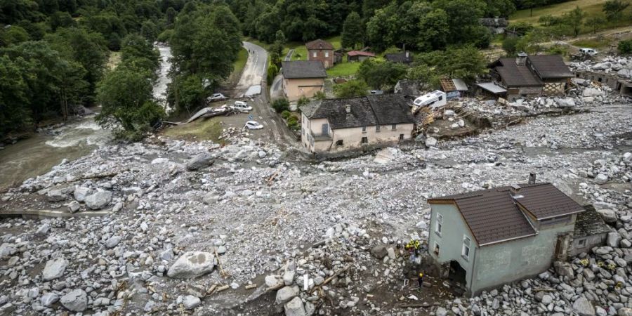 In mehreren Schweizer Berggebieten spürt man die Folgen der Unwetter.