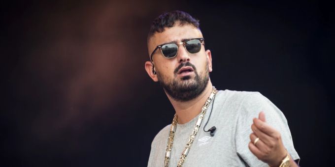 Haftbefehl bei einem Auftritt am Openair Frauenfeld 2016. FC BAsel
