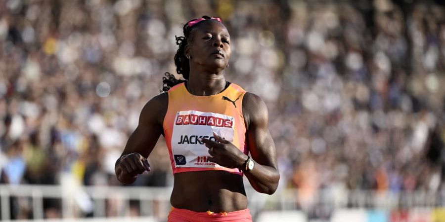 Shericka Jackson Olympia 2024