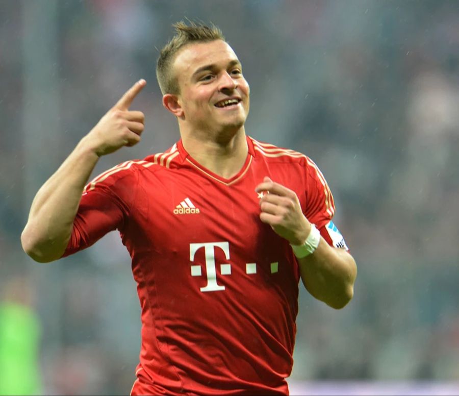 2013 konnte auch Xherdan Shaqiri mit den Bayern über den Champions-League-Titel jubeln.