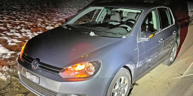 Über 1,4 Promille - Alkoholisierter Fahrer baut Unfall bei Warth TG