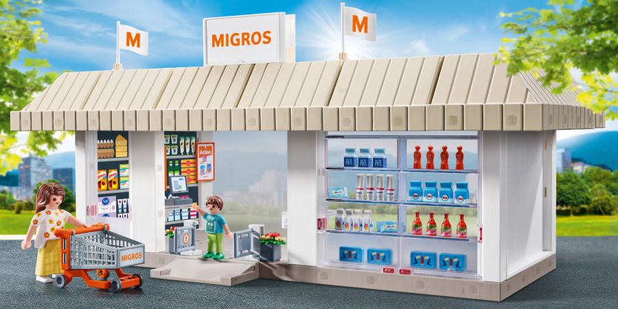 Die Migros-Filiale kann für 39.90 Franken dazugekauft werden.