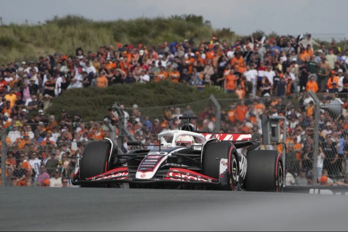 Kevin Magnussen im Einsatz beim Holland-GP in der Formel 1. Formel 1