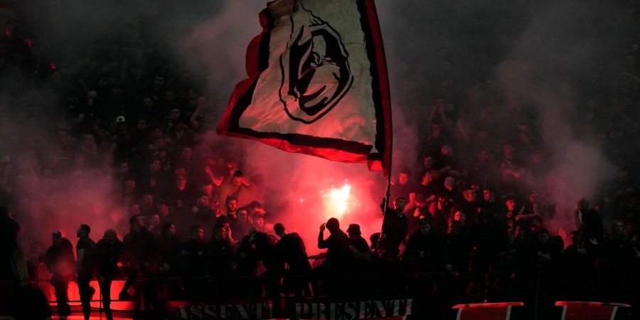 Ultras von Milan und Inter sollen Verbindungen zur Mafia haben.