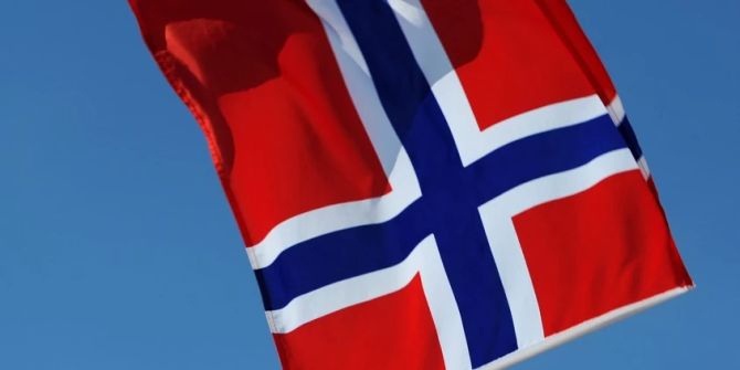 Norwegen Flagge