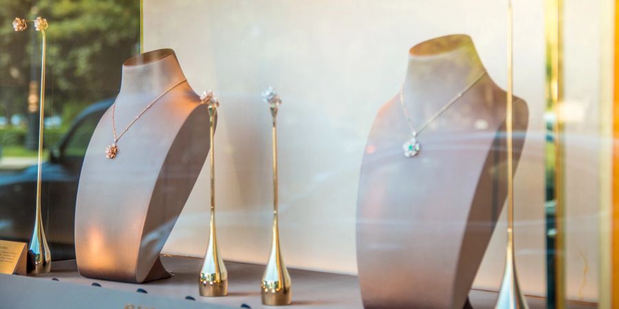 Schmuck Schaufenster