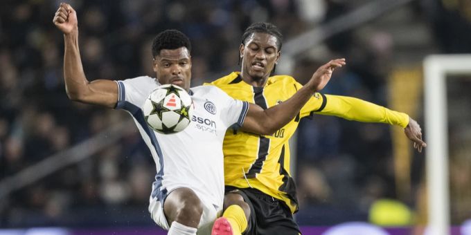 YBs Joel Monteiro im Spiel gegen Inter Mailand. YB