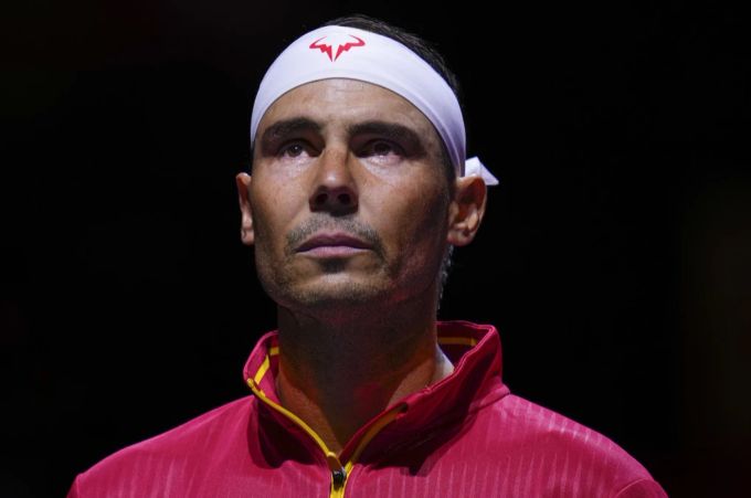 Rafael Nadal wird bei der spanischen Hymne emotional. Rafael Nadal
