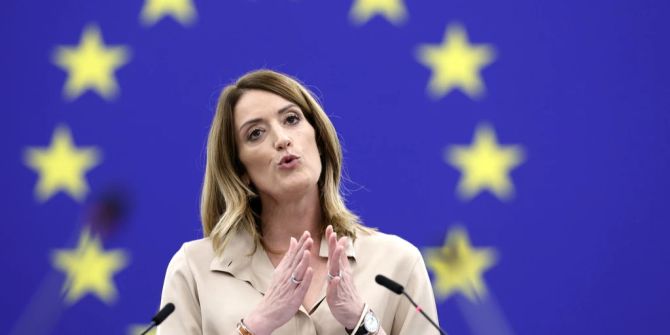 roberta metsola europäische präsidentin