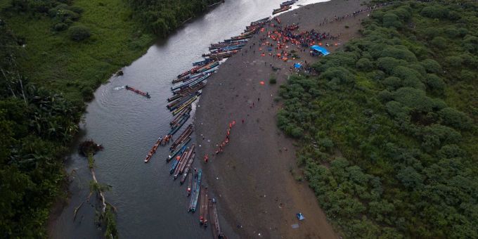 Die Berge sind unwegsam, die Sümpfe tief: Der Dschungel des Dariéns gilt als eine der gefährlichsten Migrationsrouten der Welt. (Archivbild) Die Berge sind unwegsam, die Sümpfe tief: Der Dschungel des Dariéns gilt als eine der gefährlichsten Migrationsrouten der Welt. (Archivbild)