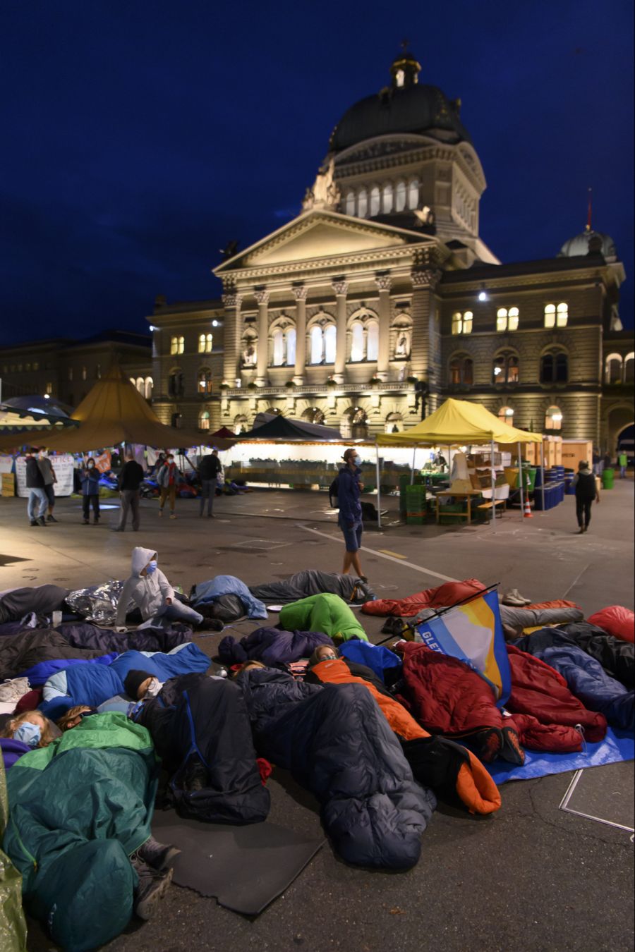 Klimaaktivisten Bundesplatz