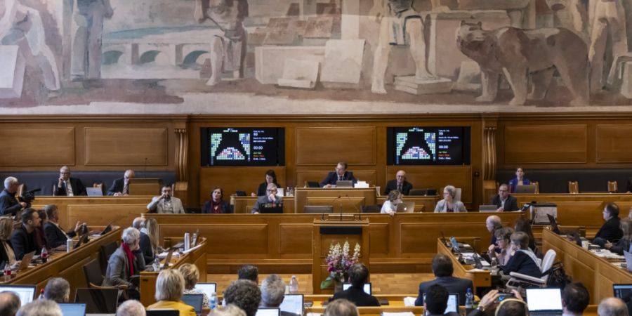 Die SVP wird laut Hochrechnung als grosse Siegerin aus den bernischen Grossratswahlen hervorgehen. (Archivbild)